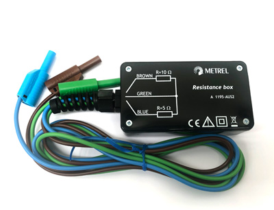 Metrel Installation Tester Switchboard Resistor Box A1195 - Click Image to Close