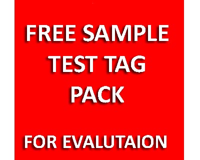 Free test tags sample pack - for evaluation