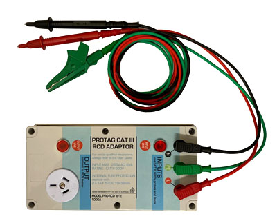 CATII-CATIII RCD Testing Switchboard Adaptor / Convertor PRO-RCD