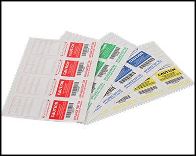 Self laminating tags (1000 pack) - with pens