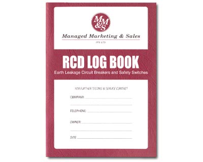 Log Book - RCD Testing